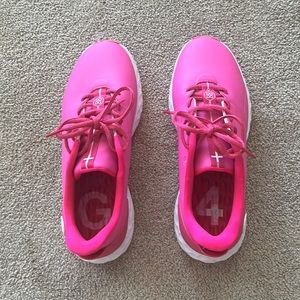 G/Fore Pink women’s MG4+ spikeless Golf Shoes  size 9 Never Worn, brand new!